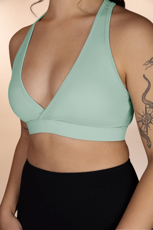 Seafoam Sports bra